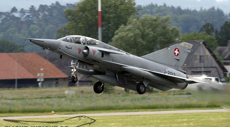 Letzter Flug Mirage III DS